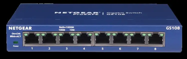 SWITCH NETGEAR GS108GE