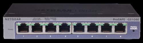 SWITCH NETGEAR GS108E-300PES