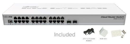 MIKROTIK ROUTERBOARD CRS326-24G-2S+RM