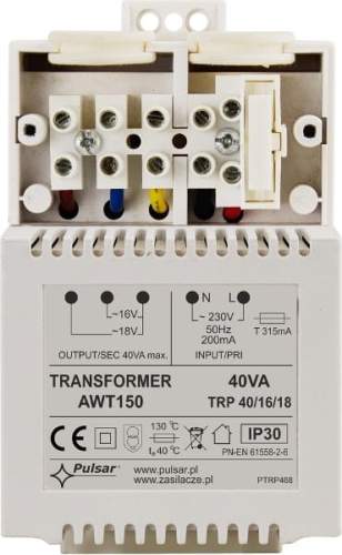 TRANSFORMATOR AWT150 TRP/40/16/18 PULSAR ( zamiennik AWT468 )