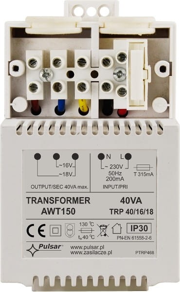 TRANSFORMATOR AWT150 TRP/40/16/18 PULSAR ( zamiennik AWT468 )