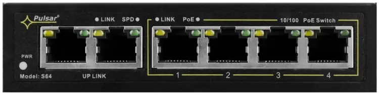 SWITCH POE 4+2 PULSAR S64