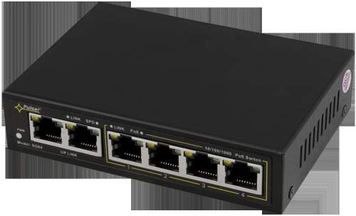 SWITCH GIGABIT POE 4+2 PULSAR SG64
