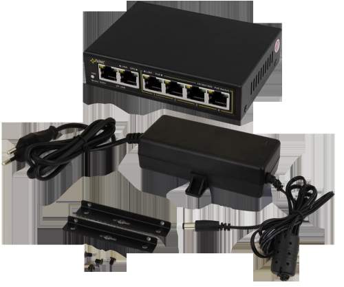 SWITCH GIGABIT POE 4+2 PULSAR SG64