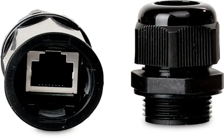 ŁĄCZNIK RJ45 GETFORT CAT.5E RJ45-G / RJ45-G ZEWNĘTRZNY