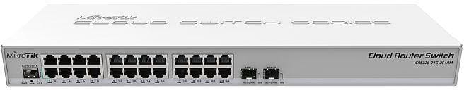 MIKROTIK ROUTERBOARD CRS326-24S+2Q+RM