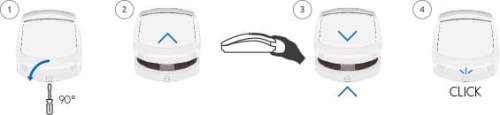 Dualna czujka ruchu PIR+MW Satel SLIM-DUAL-LUNA-PET