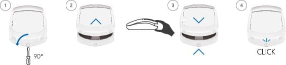 Dualna czujka ruchu PIR+MW Satel SLIM-DUAL-LUNA-PET