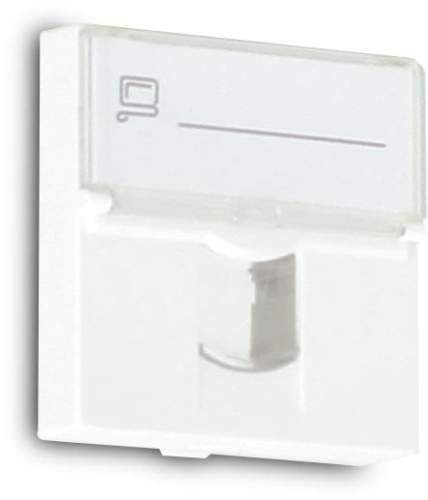 ADAPTER GETFORT 2 MOD 1XRJ45 MOSAIC 45x45mm