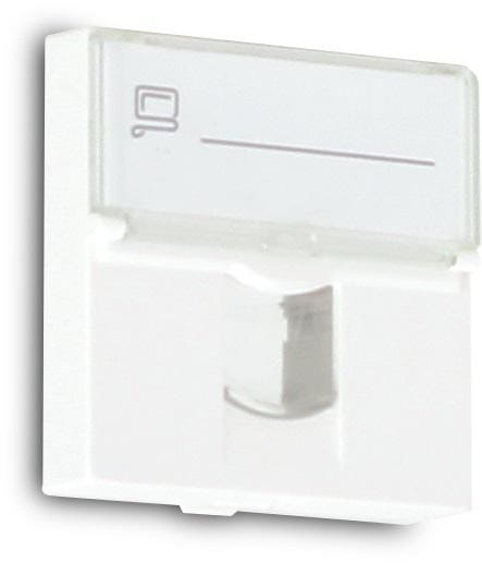 ADAPTER GETFORT 2 MOD 1XRJ45 MOSAIC 45x45mm