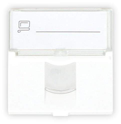 ADAPTER GETFORT 2 MOD 1XRJ45 MOSAIC 45x45mm