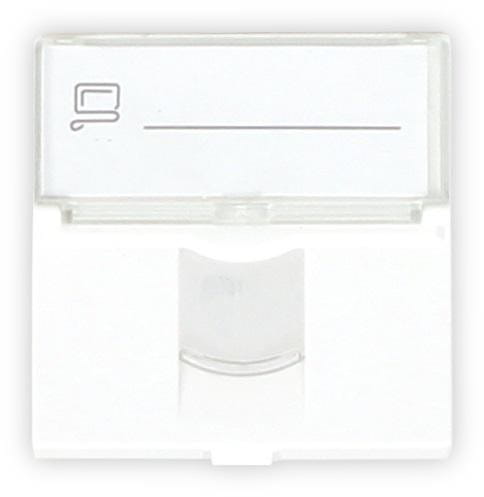 ADAPTER GETFORT 2 MOD 1XRJ45 MOSAIC 45x45mm