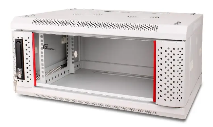SZAFA RACK GETFORT 19 CALI 4U 600X450 WISZĄCA SZARA