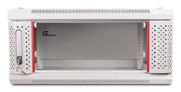SZAFA RACK GETFORT 19 CALI 4U 600X450 WISZĄCA SZARA