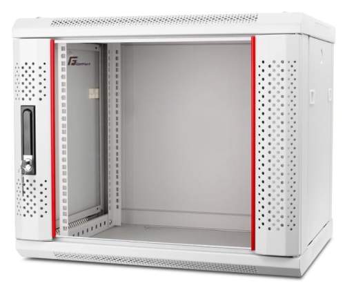 SZAFA RACK GETFORT 19 CALI 9U 600X600 WISZĄCA SZARA