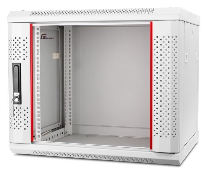 SZAFA RACK GETFORT 19 CALI 9U 600X600 WISZĄCA SZARA
