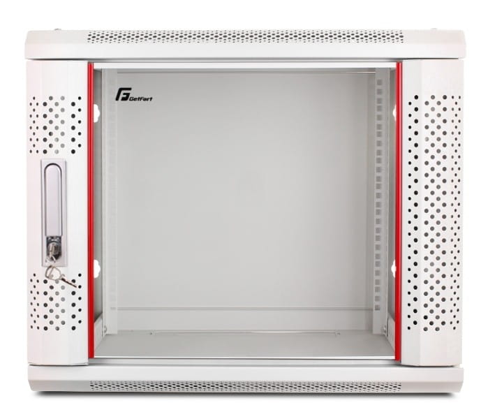 SZAFA RACK GETFORT 19 CALI 9U 600X600 WISZĄCA SZARA