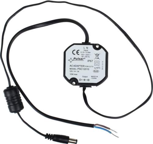 ZASILACZ DOPUSZKOWY PULSAR PSC12010 12V/1,0A