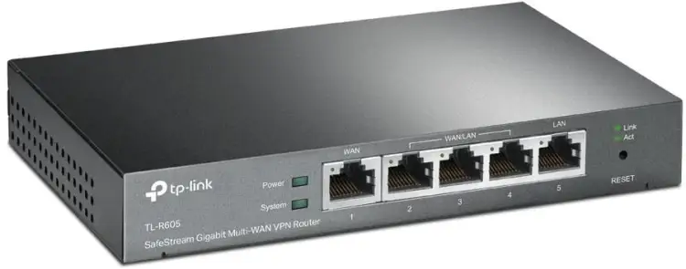ROUTER TP-LINK TL-R605 VPN SafeStream, Multi-WAN