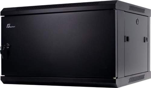 SZAFA RACK GETFORT 19 CALI 6U 600X450 WISZĄCA DRZWI STALOWE