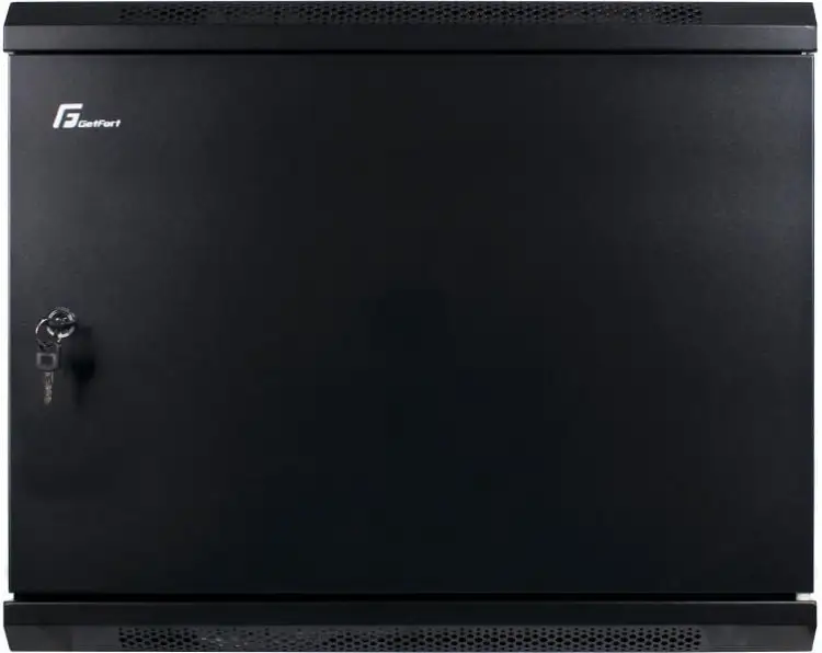 SZAFA RACK GETFORT 19 CALI 9U 600X450 WISZĄCA DRZWI STALOWE