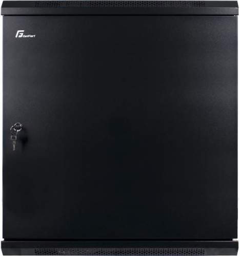 SZAFA RACK GETFORT 19 CALI 12U 600X450 WISZĄCA DRZWI STALOWE