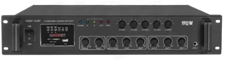 WZMACNIACZ HQM1150BT RADIO FM/MP3 150W