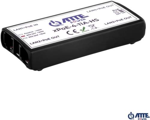 Switch PoE 4 portowy 10/100Mbps ATTE xPoE‑4‑11A‑HS