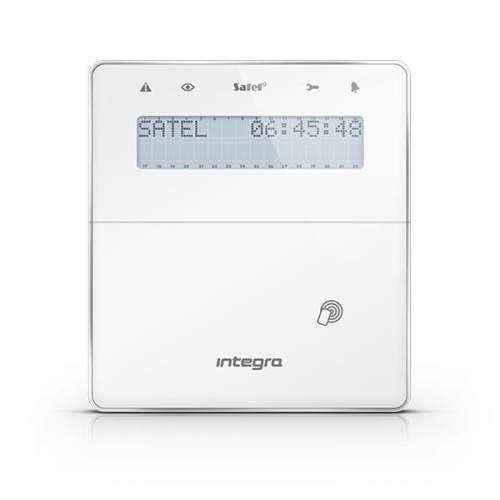 Manipulator SATEL INT-KWRL2-W bezprzewodowy Biały