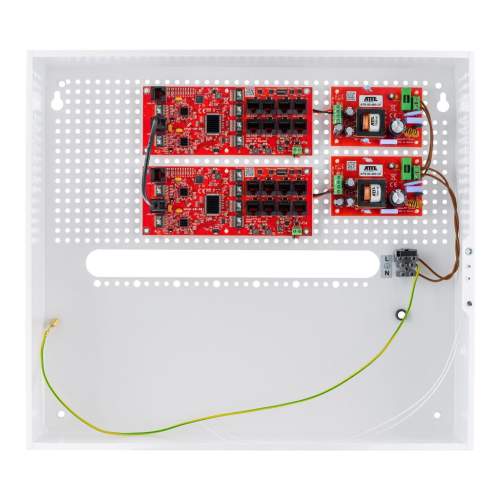 Zestaw do 16 kamer IP switch PoE 16P+2G ATTE IP-16-20-H