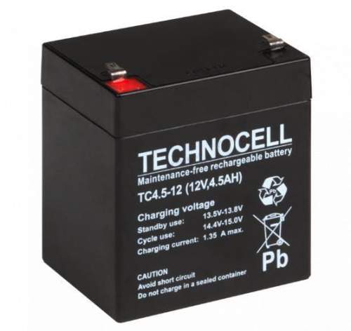 Akumulator Technocell 12V 4,5Ah