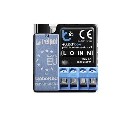 BLEBOX switchbox v3 - WYŁACZNIK 230V Z POMIAREM ZUZYCIA ENERGII
