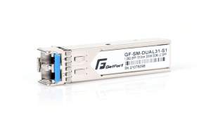MODUŁ SFP GETFORT DUAL 1.25Gbps LC SM, 20KM TX1310