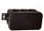 Puszka natynkowa pusta 8 wlotów VIPLAST V8 klik CZARNA IP54 80x45x41mm 038-05