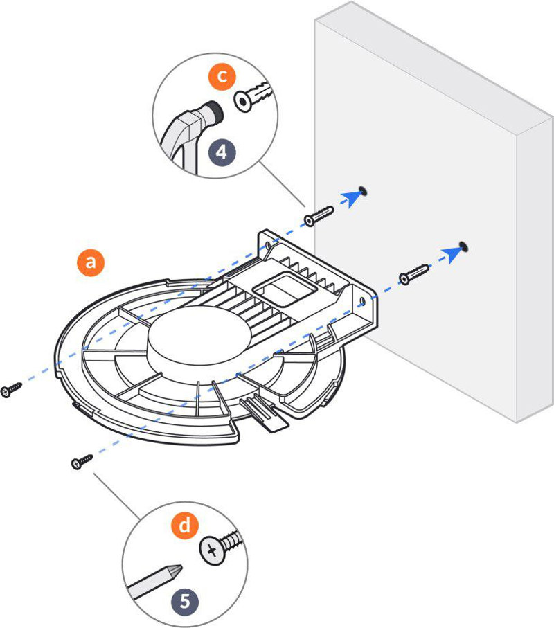 UCHWYT UBIQUITI Ścienny (UACC-Pro-AP-AM) UCHWYT UBIQUITI Ścienny (UACC-Pro-AP-AM)