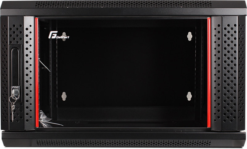 SZAFA RACK GETFORT 19 CALI 6U 600X550 WISZĄCA DWUSEKCYJNA