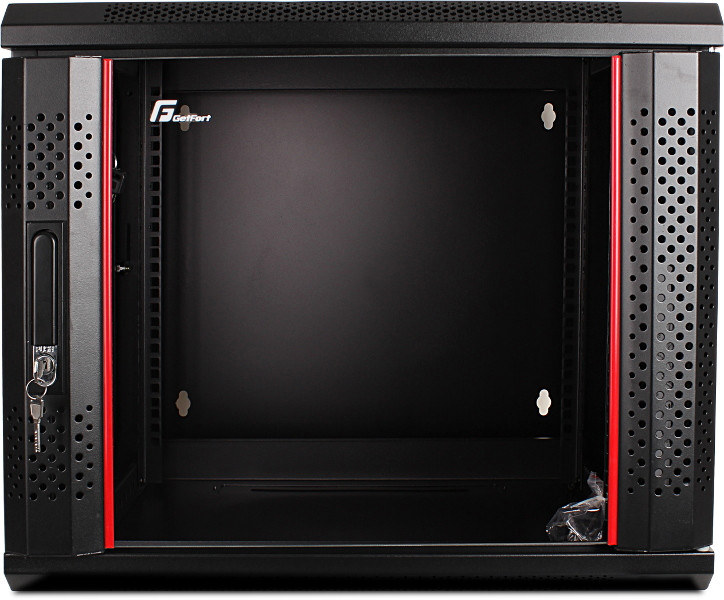 SZAFA RACK GETFORT 19 CALI 9U 600X550 WISZĄCA DWUSEKCYJNA