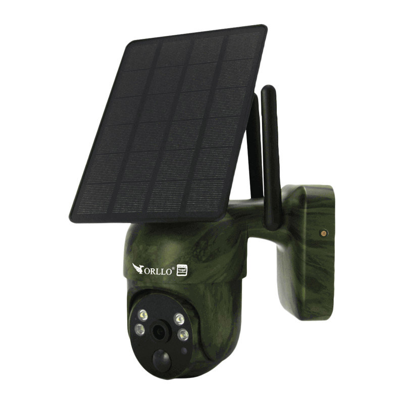 Kamera IP Orllo Bezprzewodowa 4G LTE Obrotowa z Panelem Solarnym ORLLO TZ1 MORO Kamera IP Orllo Bezprzewodowa 4G LTE Obrotowa z Panelem Solarnym ORLLO TZ1 MORO
