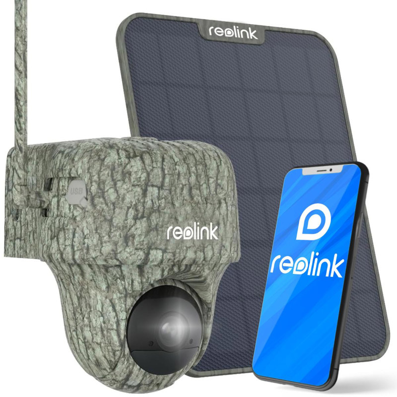 Kamera IP Reolink GO Series G450 plus panel solarny 2 3G/4G LTE Kamera IP Reolink GO Series G450 plus panel solarny 2 3G/4G LTE