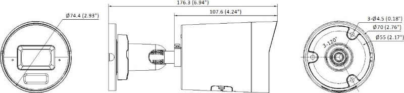 Kamera IP HikVision DS-2CD2083G2-LI2U(2.8mm) Kamera IP HikVision DS-2CD2083G2-LI2U(2.8mm)