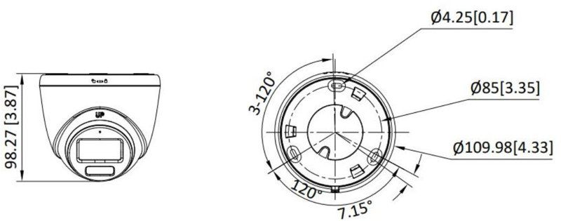 Kamera 4w1 Hikvision DS-2CE72DF3T-LSE(2.8mm)(O-STD) Kamera 4w1 Hikvision DS-2CE72DF3T-LSE(2.8mm)(O-STD)
