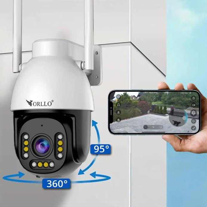 Kamera IP Orllo zewnętrzna obrotowa zoom x10 4MPx ORLLO Z9 ULTRA Kamera IP Orllo zewnętrzna obrotowa zoom x10 4MPx ORLLO Z9 ULTRA