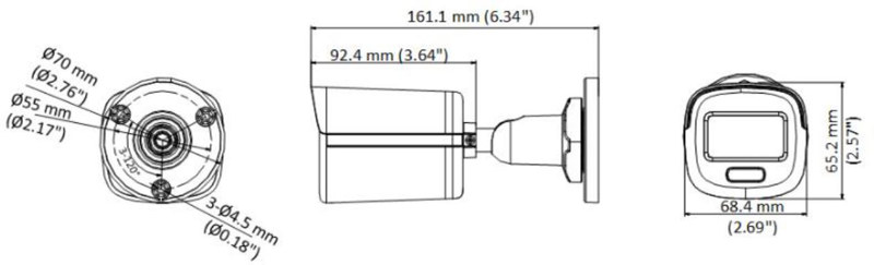 KAMERA 4W1 HIKVISION DS-2CE10KF3T-LE(2.8mm)(O-STD) KAMERA 4W1 HIKVISION DS-2CE10KF3T-LE(2.8mm)(O-STD)
