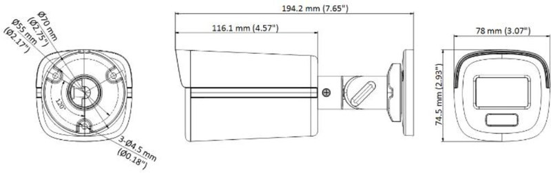 KAMERA 4W1 HIKVISION DS-2CE12KF3T-LE(2.8mm) KAMERA 4W1 HIKVISION DS-2CE12KF3T-LE(2.8mm)