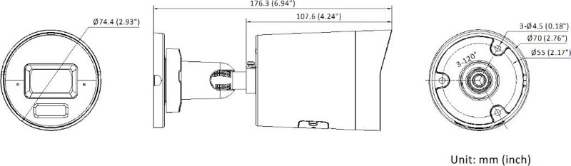 Kamera IP Hikvision DS-2CD2067G3-LIY 2.8mm PL