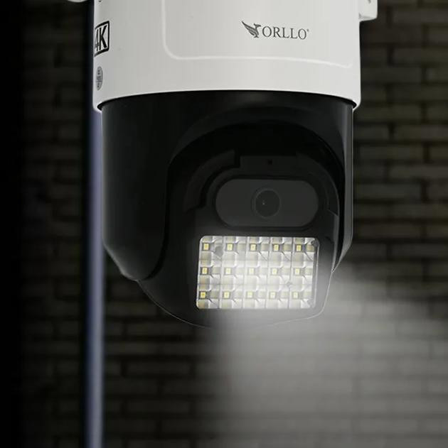 Kamera IP ORLLO Z17 Ultra 4K zewnętrzna obrotowa GSM na kartę SIM 8MPx Kamera IP ORLLO Z17 Ultra 4K zewnętrzna obrotowa GSM na kartę SIM 8MPx