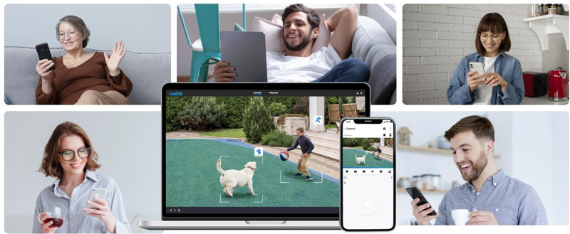 Kamera IP Reolink Argus Series B740X bateryjna dual 4K WI-Fi Kamera IP Reolink Argus Series B740X bateryjna dual 4K WI-Fi