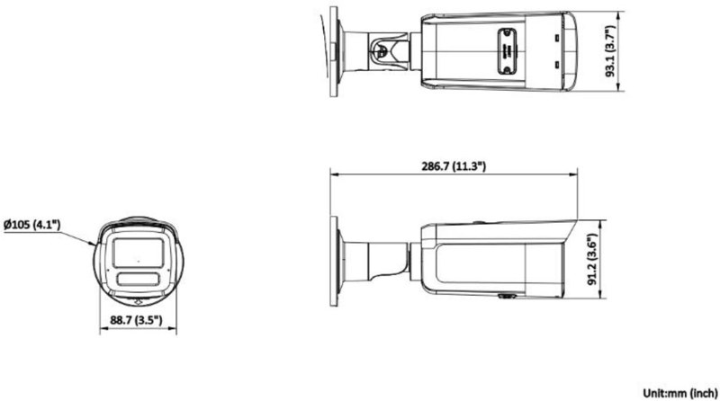 Kamera IP Hikvision DS-2CD2T83G2-4LI 4mm PL Kamera IP Hikvision DS-2CD2T83G2-4LI 4mm PL