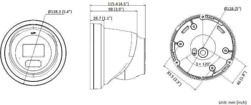 Kamera IP Hikvision DS-2CD2346G2H-IU 2.8mm EF PL Kamera IP Hikvision DS-2CD2346G2H-IU 2.8mm EF PL