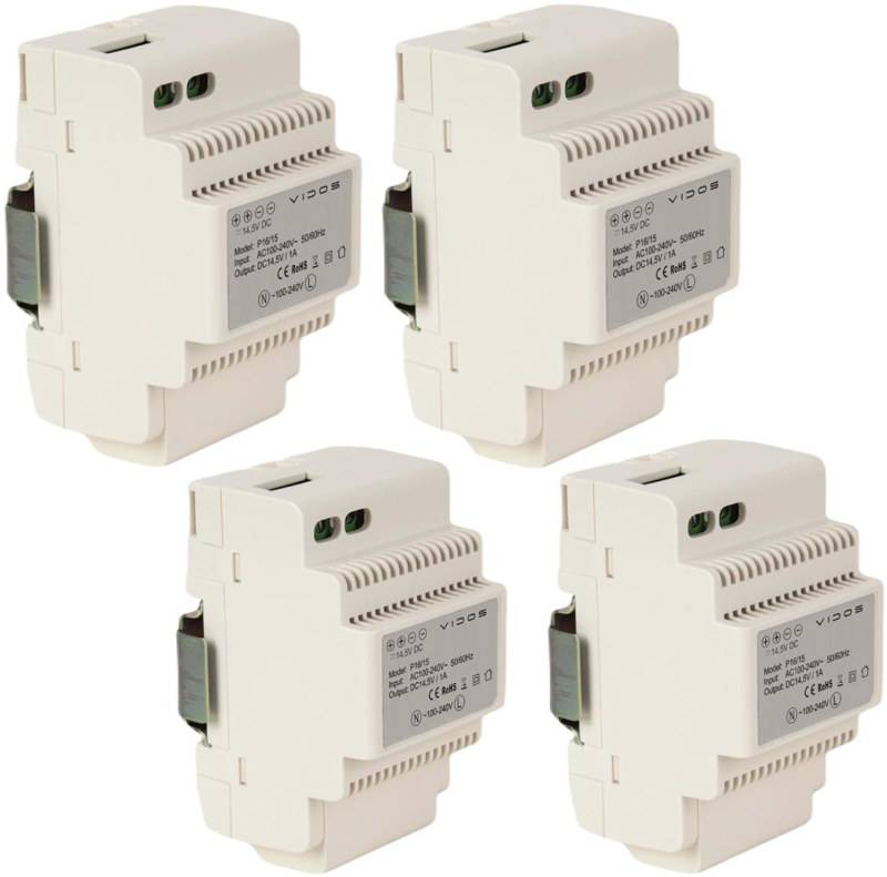 WIDEODOMOFON VIDOS X 4xM11W-X/S11-4 WIDEODOMOFON VIDOS X 4xM11W-X/S11-4